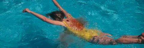 Swimming Pool Girl in Yellow 00.01.41 DIRTY HARRY ON LOCATIO