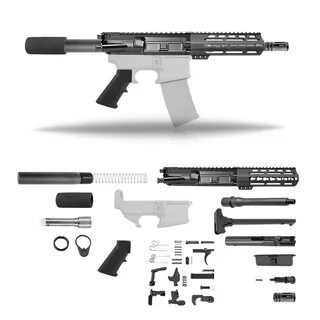 AR-9mm-7.5-inch-Pistol-Kit-with-7-inch-Keymod-Super-Slim-Lig