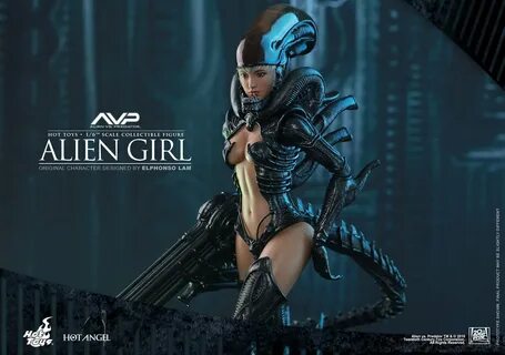 Hot Toys HAS 02 Alien VS Predator - Alien Girl.