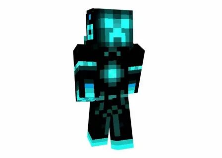 Tron Creeper Skin for Minecraft Minecraft skins creeper, Cre