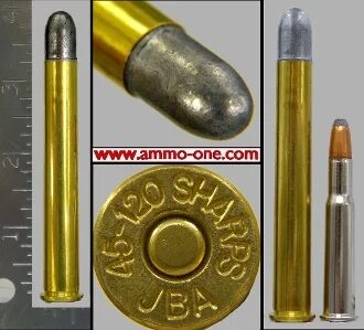 45-120 Sharps Straight, 3 & 1/4" ammo ammunition for sale
