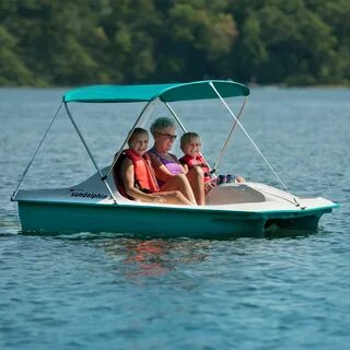 5 Person Pedal Boat With Canopy - So much for kids and summe