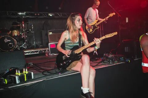 Wolf Alice cover Scissor Sisters' 'Take Your Mama' during Gl