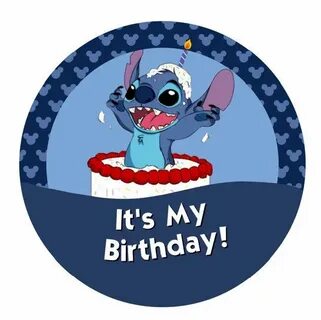 It's My Birthday - Lilo & Stitch Lilo & stich, Stich, Fofa