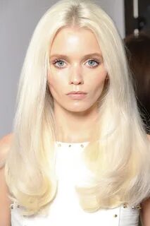Abbey Lee Kershaw Light blonde hair, Hair styles 2014, Oval 