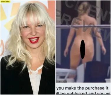 Singer Sia shares her nude photo for free after it was about