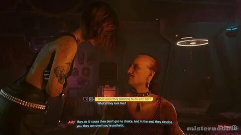 Cyberpunk 2077 - Interrogate and punching Fingers, dialogue 