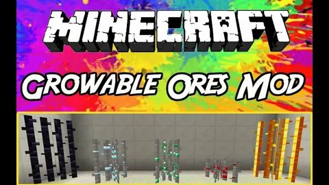 Minecraft Mod: " Growable Ores Mod 1.7.10 " - YouTube