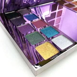 Urban Decay Heavy Metals Metallic Palette Swatches, Looks, A