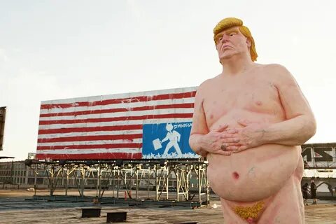 Artists Will Not Stop Tormenting America With Nude Trump Sta