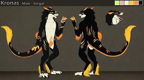 Kronas Ref By Xeshaire by CreeperDragon -- Fur Affinity dot 