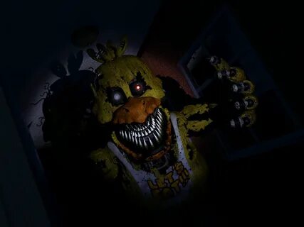 Nightmare Chica Fnaf jumpscares, Five nights at freddy's, Fi