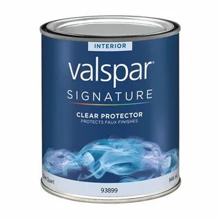 Valspar Signature Satin Clear Interior Paint (1-Quart) Lowes