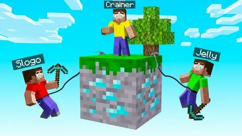 MINECRAFT BUT You Only Get ONE BLOCK To SURVIVE! - YouTube