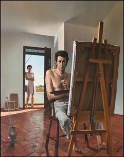 "Autorretrato," Jose Manuel Capuletti; Quent Cordair Fine Ar