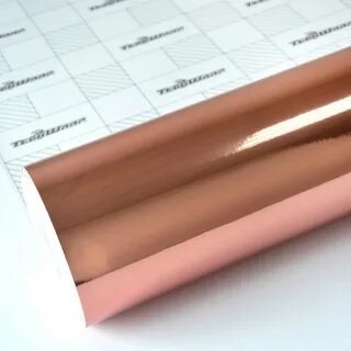 Пленка Зеркальный хром светло-розовый TeckWrap - Rose Gold -