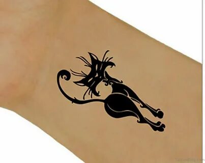 31 Cute Cat Tattoos For Wrist - Tattoo Designs - TattoosBag.