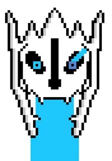 Gaster Blaster fire Pixel Art Maker