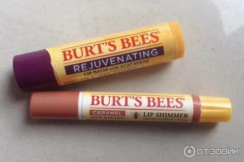 Отзыв о Бальзам для губ с шиммером Burt's Bees Lip Shimmer Э