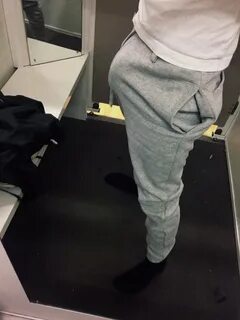 Grey sweatpants heren