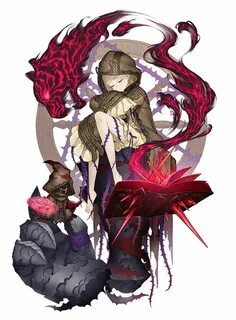 Briar Rose, Gluttonous Tiger Sorcerer Job Art - SINoALICE Ar