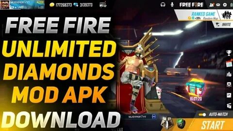 Free fire mod apk unlimited diamonds download apkpure 2020