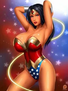 Naked Wonder Girl