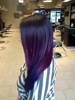 Purple Pravana Vivids Ombré Hair inspiration color, Hair, Vi