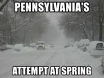 first day of spring snow meme - Brinda Castanada