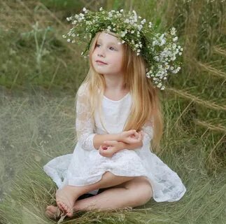 Little girl, pretty, adorable, sightly, sweet, nice, beauty, face, child, b...