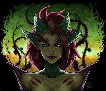 Fanart of Zyra from League of Legends. League of legends, Lo