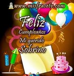 Feliz cumple sobrino tqm ;) Feliz cumpleaños sobrino, Feliz 