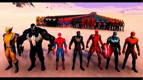 UEBS 8000 Superheroes.Battle of Heroes Marvel! - Ultimate Ep