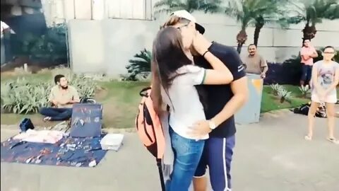 Indian kissing prank on girls in public best kissing prank -