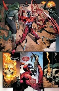 Absolute Carnage vs Ghost Rider Marvel 2019 paginas que tuve