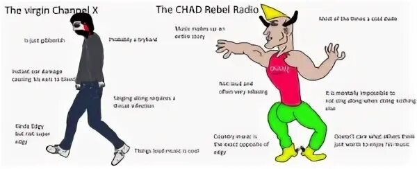The CHAD Rebel Radio the Virgin Channel X Most of the Times 