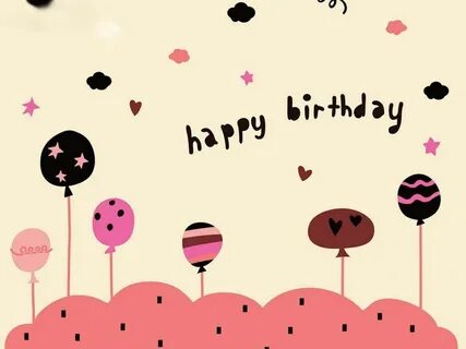 Cute Happy Birthday Wallpapers - Wallpaper Cave