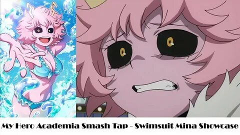 My Hero Academia Smash Tap - Swimsuit Mina Showcase - YouTub