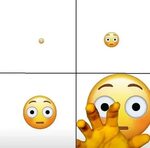 Emoji Grab Screen-Reaching Hand / Emoji Know Your Meme
