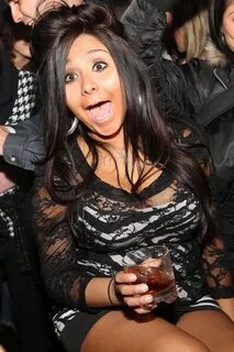 Snooki cum on face