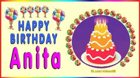 Happy Birthday ANITA - YouTube