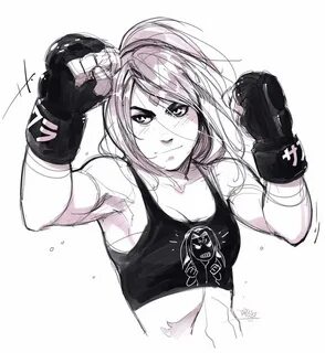 dymx : Photo Boxing girl, Female character design, Character