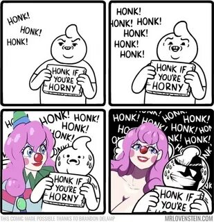 Honk honk boobs meme