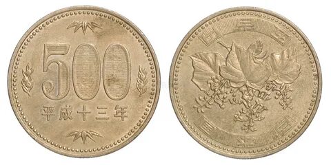 Japanese yen coin.