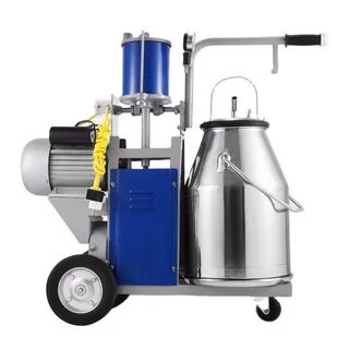 Brand-new Electric Milking Machine For Farm Cows Bucket 304 Stainless Steel...