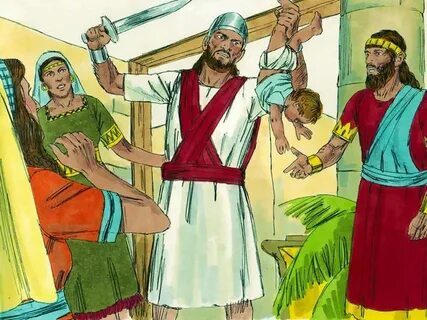 Соломоново решение - Самые странные рисунки в детских Библия