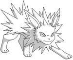 Jolteon Coloring Pages - Coloring Home