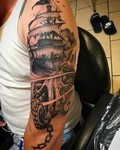 Burning Ship Tattoo Meaning - Music Tattoo Ideas