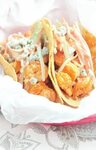 Quick and Easy Buffalo Shrimp Tacos And They Cooked Happily 