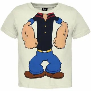Clothing, Shoes & Jewelry Popeye The Sailor Cartoon Characte